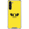 University of Oregon Ducks Yellow Galaxy S23 Plus Clear Case