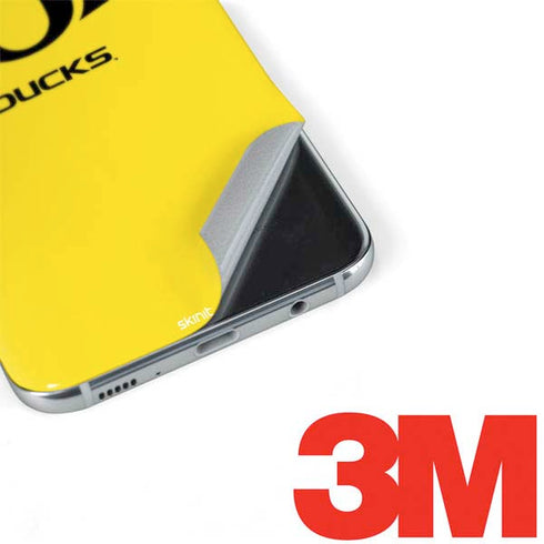 University of Oregon Ducks Yellow Galaxy S8 Skin