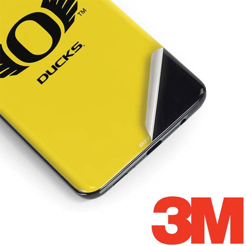 University of Oregon Ducks Yellow Galaxy S9 Plus Skin