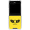 University of Oregon Ducks Yellow Galaxy Z Flip5 5G Clear Case