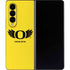 University of Oregon Ducks Yellow Galaxy Z Fold4 5G Skin