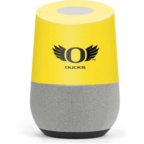 University of Oregon Ducks Yellow Google Home Skin