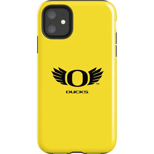 University of Oregon Ducks Yellow iPhone 11 Impact Case
