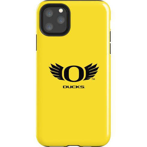 University of Oregon Ducks Yellow iPhone 11 Pro Max Impact Case
