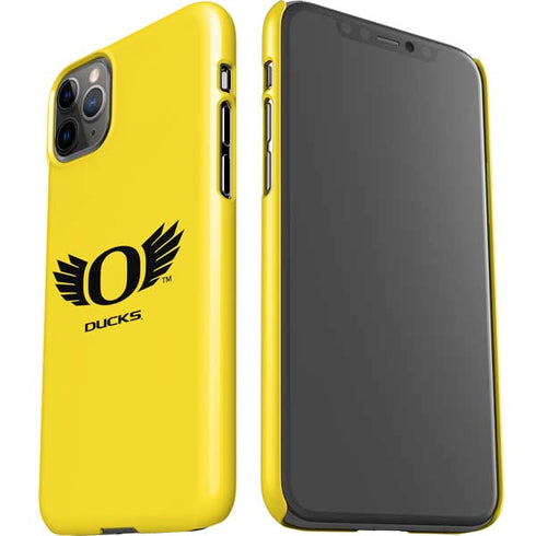 University of Oregon Ducks Yellow iPhone 11 Pro Max Lite Case