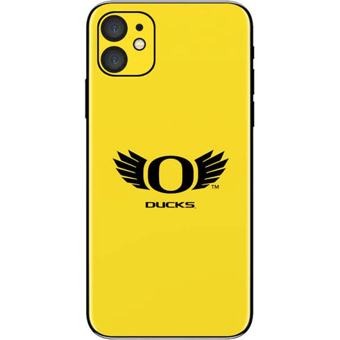 University of Oregon Ducks Yellow iPhone 11 Skin