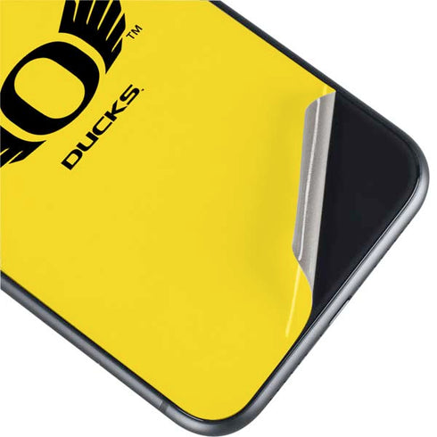 University of Oregon Ducks Yellow iPhone 11 Skin