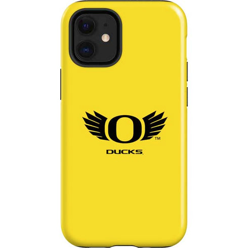 University of Oregon Ducks Yellow iPhone 12 Mini Impact Case