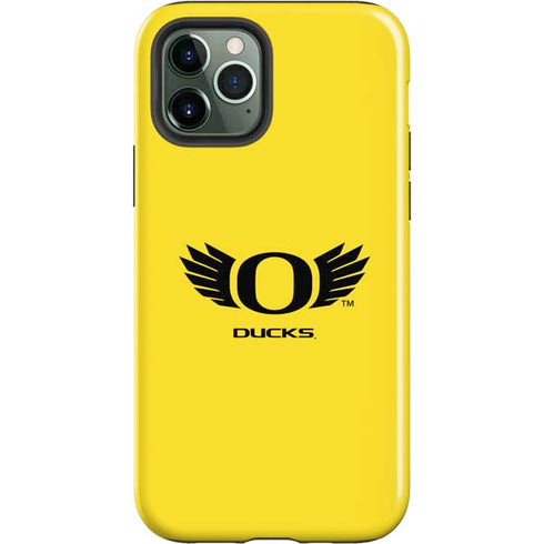 University of Oregon Ducks Yellow iPhone 12 Pro Impact Case
