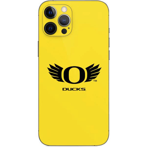 University of Oregon Ducks Yellow iPhone 12 Pro Max Skin