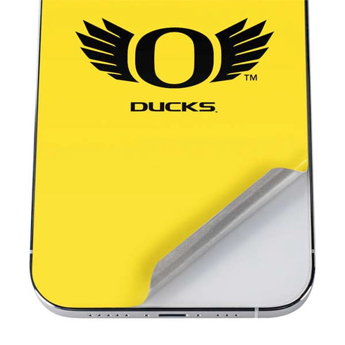 University of Oregon Ducks Yellow iPhone 12 Pro Max Skin