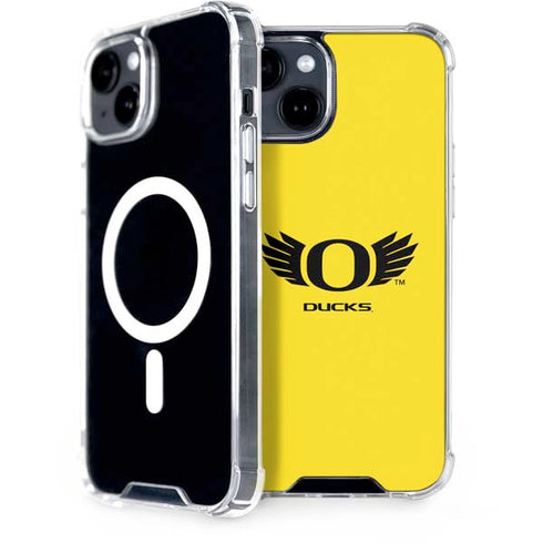 University of Oregon Ducks Yellow iPhone 13 MagSafe Case