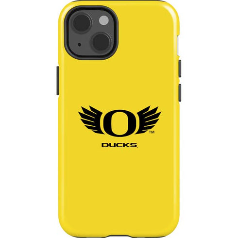 University of Oregon Ducks Yellow iPhone 15 Impact Case