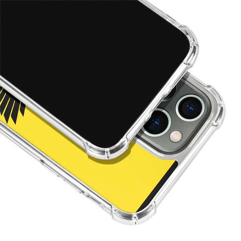 University of Oregon Ducks Yellow iPhone 15 Pro Clear Case