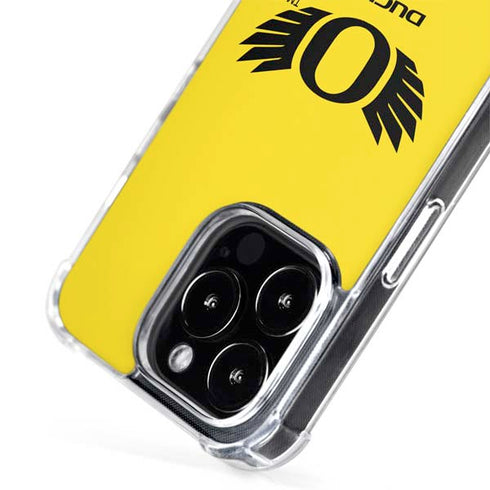 University of Oregon Ducks Yellow iPhone 15 Pro Max MagSafe Case