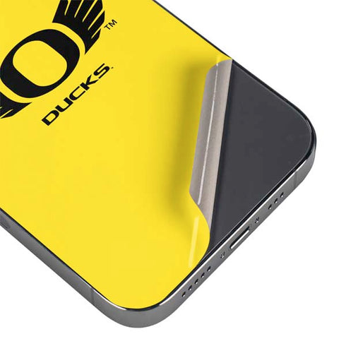University of Oregon Ducks Yellow iPhone 14 Pro Max Skin