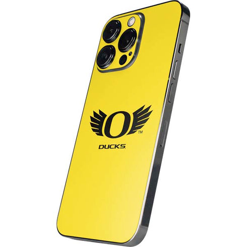 University of Oregon Ducks Yellow iPhone 14 Pro Skin