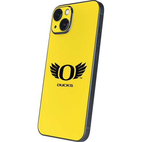 University of Oregon Ducks Yellow iPhone 14 Skin