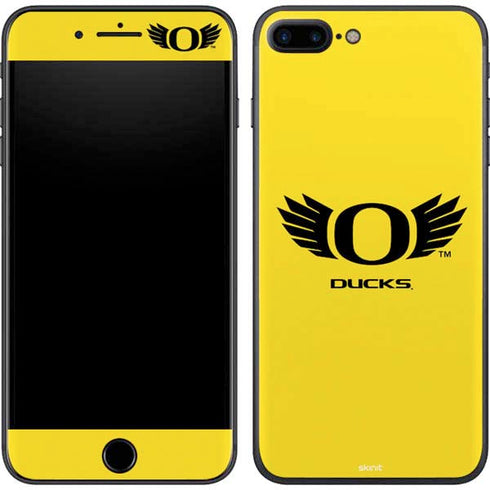 University of Oregon Ducks Yellow iPhone 8 Plus Skin