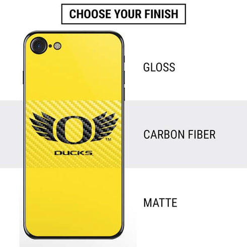 University of Oregon Ducks Yellow iPhone SE (2nd & 3rd Gen) Skin