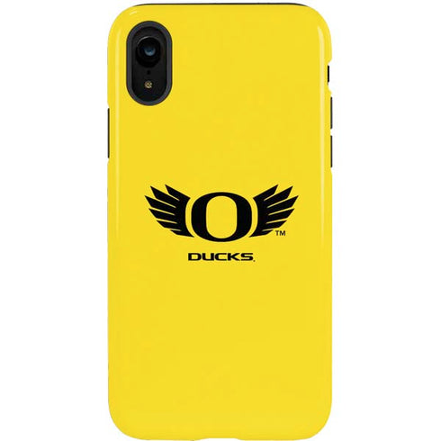 University of Oregon Ducks Yellow iPhone XR Pro Case