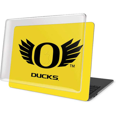 University of Oregon Ducks Yellow MacBook Pro 16in (2019-20) Case plus Skin