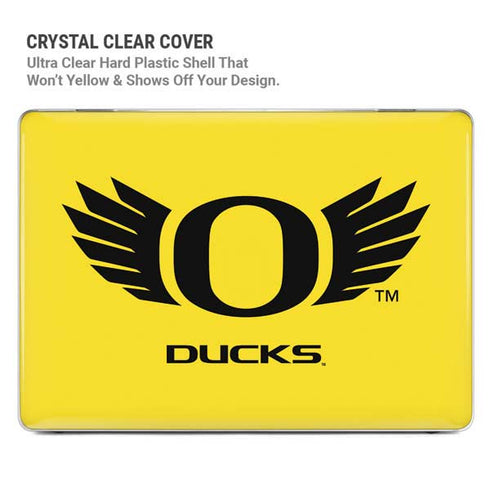 University of Oregon Ducks Yellow MacBook Pro 16in (2021-25) Case plus Skin