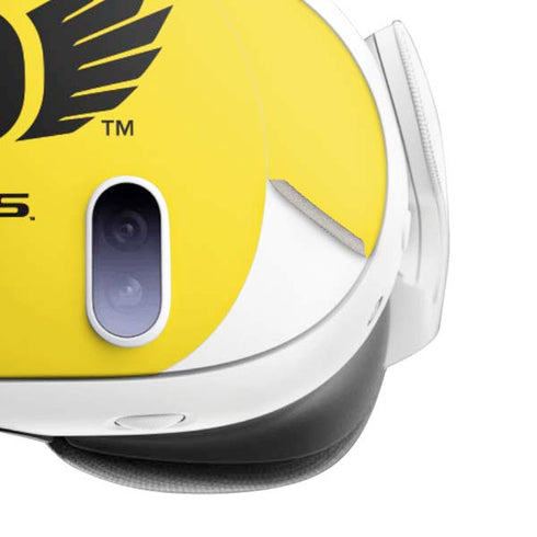University of Oregon Ducks Yellow Meta Quest 3 Skin