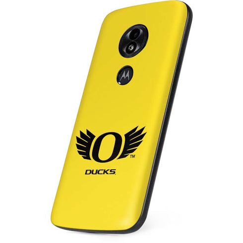 University of Oregon Ducks Yellow Moto E5 Play Skin
