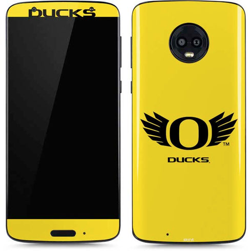 University of Oregon Ducks Yellow Moto G6 Skin