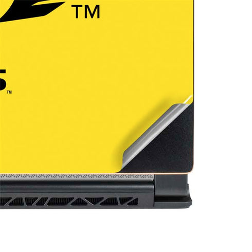 University of Oregon Ducks Yellow MSI GS65 Stealth Laptop Skin
