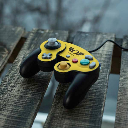 University of Oregon Ducks Yellow Nintendo GameCube Controller Skin