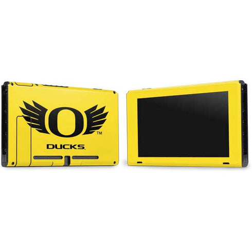 University of Oregon Ducks Yellow Nintendo Switch Bundle Skin