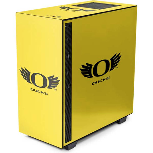 University of Oregon Ducks Yellow NZXT H510 Compact ATX Mid-Tower Case Skin