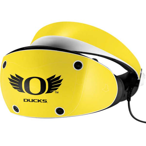 University of Oregon Ducks Yellow PlayStation VR2 Skin