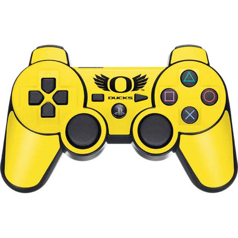 University of Oregon Ducks Yellow PS3 Dual Shock wireless controller Skin