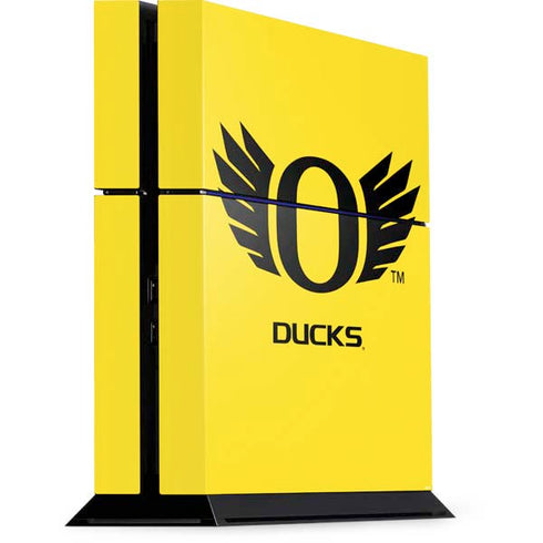 University of Oregon Ducks Yellow PS4 Console Skin