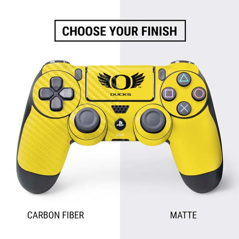 University of Oregon Ducks Yellow PS4 Controller Skin
