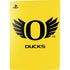 University of Oregon Ducks Yellow PS5 Digital Edition Console Skin