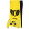 University of Oregon Ducks Yellow PS5 Slim Digital Edition Bundle Skin