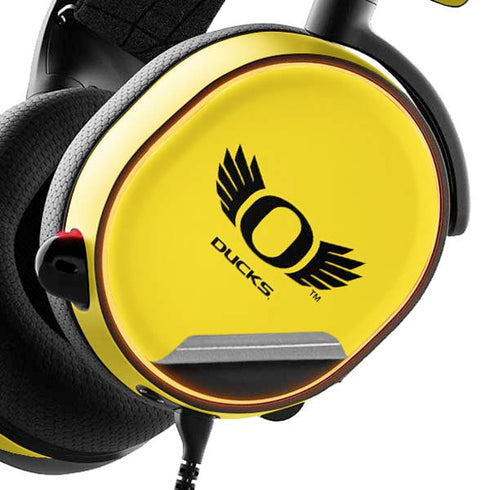 University of Oregon Ducks Yellow SteelSeries Arctis 3 Skin