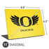 University of Oregon Ducks Yellow Universal Laptop 11in (8.8 x 6.2in) Skin