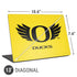 University of Oregon Ducks Yellow Universal Laptop 13in (10.6 x 7.6in) Skin