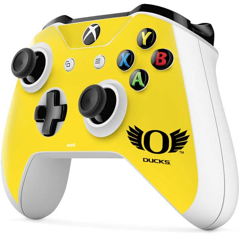 University of Oregon Ducks Yellow Xbox One S Controller Skin