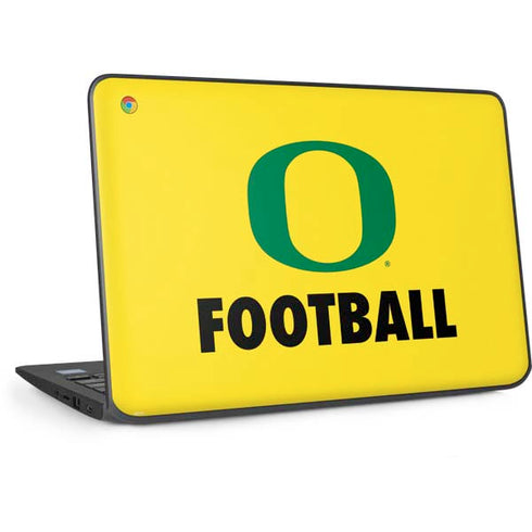 University of Oregon Football HP Chromebook Skin
