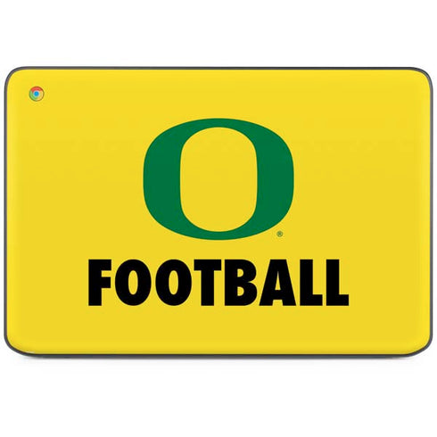 University of Oregon Football HP Chromebook Skin