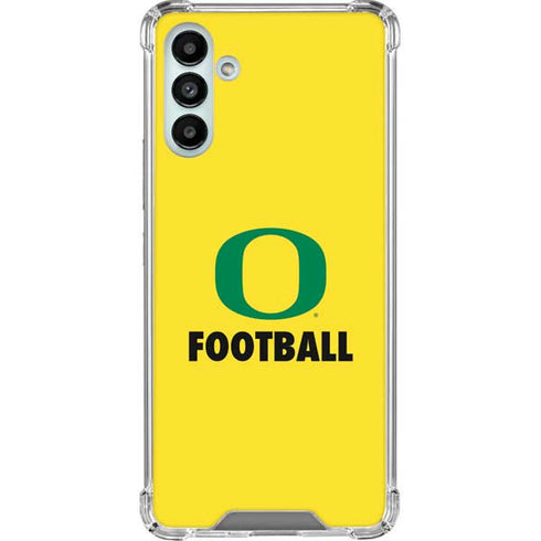 University of Oregon Football Galaxy A13 5G Clear Case
