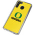 University of Oregon Football Galaxy A21 Clear Case