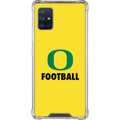 University of Oregon Football Galaxy A51 5G Clear Case