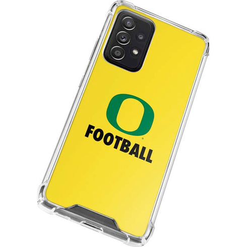 University of Oregon Football Galaxy A52 5G Clear Case